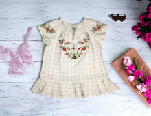 Load image into Gallery viewer, GIRL SIZE MEDIUM / LARGE (10/12 YEARS) - DEX Kids, Bohemian Dress Top NWT B46