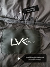 Load image into Gallery viewer, WOMENS PLUS SIZE 1X (14/16) - LIVIK, Black Lightweight Puffer Jacket VGUC B58