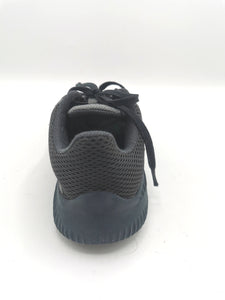 BOY SIZE 3 YOUTH - ADIDAS, Boys Eco Ortholite Cloudfoam Sneakers VGUC B59
