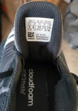 Load image into Gallery viewer, BOY SIZE 3 YOUTH - ADIDAS, Boys Eco Ortholite Cloudfoam Sneakers VGUC B59