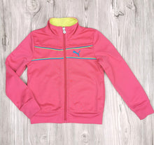 Load image into Gallery viewer, GIRL SIZE 5 YEARS - PUMA, Zippered Athletic Jacket EUC B36