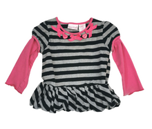 Load image into Gallery viewer, BABY GIRL SIZE 12 MONTHS - MAGGIE &amp; ZOE, Long-sleeve Top EUC B32
