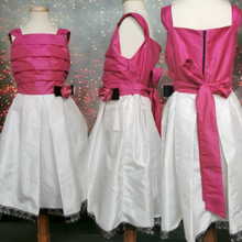Load image into Gallery viewer, GIRL SIZE 8 YEARS - DORISSA, Lace Tulle Dress VGUC B37