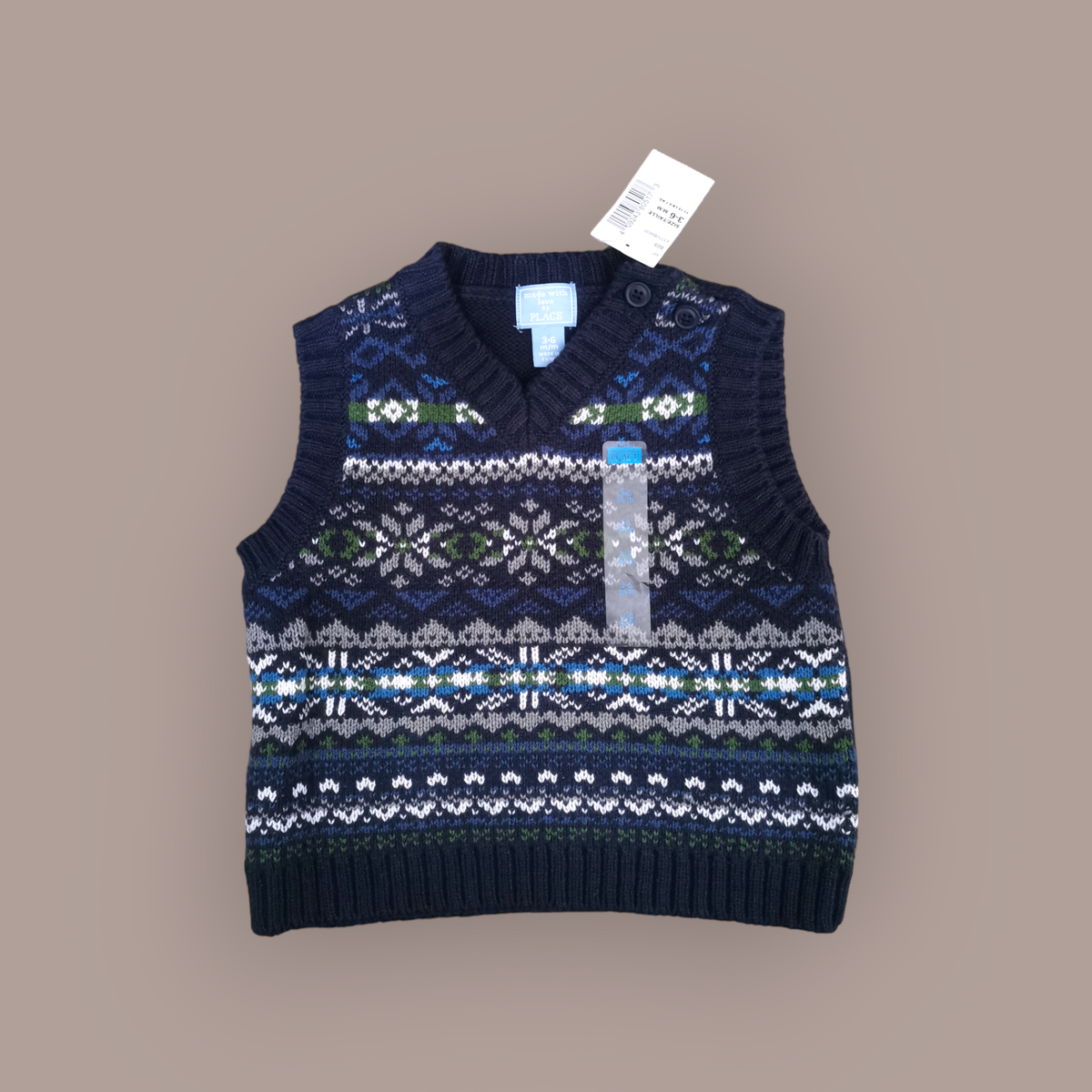 Baby boy polo vest hotsell