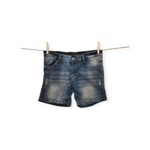 Load image into Gallery viewer, GIRL SIZE 12 YEARS - SILVER JEANS, 'Lacy' Style, Denim Shorts EUC B51