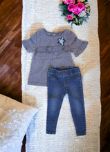 Load image into Gallery viewer, GIRL SIZE 2 YEARS - CARTER'S / JOE FRESH, 2 Piece Mix N Match Outfit NWOT B25