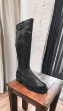 Load image into Gallery viewer, WOMENS SIZE 7B - GREENWICH VILLAGE, Knee High, Black Leather Boots NWOT B22