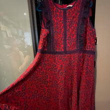 Load image into Gallery viewer, WOMENS PLUS SIZE 2X (18/20) - MYSTIC LOS ANGELES, Embroidered A-line Lace and Crothet Dress EUC B58