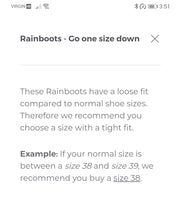 Load image into Gallery viewer, WOMENS SIZE 38 (7.5 to 8.5) - ILSE JACOBSEN, 3/4 Rubber, Fleece Lined Rain / Winter Boots NWT B53