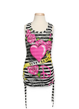 Load image into Gallery viewer, GIRL SIZE 7/8 YEARS - DREAM GIRL, Graphic Tank Top EUC B8