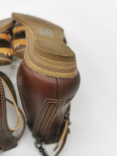Load image into Gallery viewer, GIRL SIZE 1 YOUTH - BLOWFISH, Gladiator Sandals EUC B59