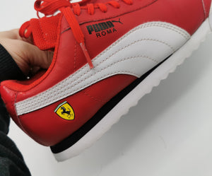 BOY SIZE 4 YOUTH JUNIOR - PUMA, Ferrari Running Shoes EUC B59