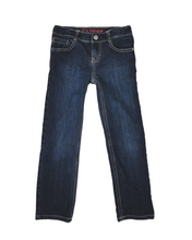 Load image into Gallery viewer, GIRL SIZE 5 YEARS - GYMBOREE, Darkwash, Straight cut Jeans EUC B47