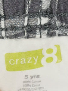 BOY SIZE 5 YEARS CRAZY 8 SHORTS VGUC - Faith and Love Thrift