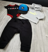 Load image into Gallery viewer, BABY BOY SIZE 0-6 MONTHS MIX N MATCH 4-PIECE OUTFIT EUC / NWOT - Faith and Love Thrift