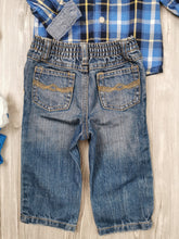 Load image into Gallery viewer, BABY BOY SIZE 9-12 MONTHS MIX N MATCH 4-PIECE OUTFIT EUC - Faith and Love Thrift