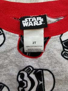 BOY SIZE 2T STAR WARS FLANNEL PAJAMAS NWOT - Faith and Love Thrift