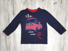 Load image into Gallery viewer, BOY SIZE 2T BOB DER BAR FIREMAN SWEATER NWOT - Faith and Love Thrift