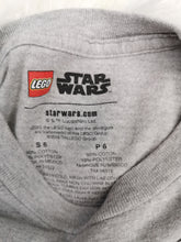 Load image into Gallery viewer, BOY SIZE SMALL (6 YEARS) LEGO STAR WARS GRAPHIC TEE EUC - Faith and Love Thrift