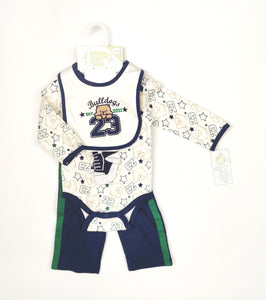 BABY BOY SIZE 6-9 MONTHS BABY GEAR 4-PIECE OUTFIT NWT - Faith and Love Thrift