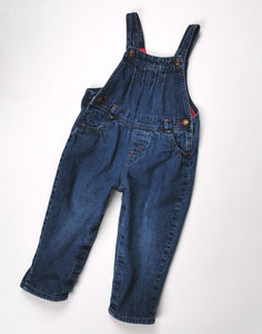 BABY GIRL SIZE 18 MONTHS OSHKOSH OVERALLS COTTON LINED VGUC - Faith and Love Thrift