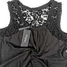 Load image into Gallery viewer, WOMENS SIZE MEDIUM PAPA VANCOUVER BLACK FLOWY DRESS TOP NWT - Faith and Love Thrift