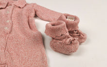 Load image into Gallery viewer, BABY GIRL Size 0-6 Months - Baby GAP, 3-Piece Knit Romper, Hat & Matching Booties EUC - Faith and Love Thrift