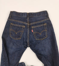 Load image into Gallery viewer, BOY SIZE 10 Years Regular - Levi&#39;s 505 Dark Blue, Straight Fit Jeans, Cotton EUC - Faith and Love Thrift