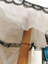 Load image into Gallery viewer, GIRL SIZE 8 - Dorissa, Pink, White with lace Trim Tulle Dress VGUC - Faith and Love Thrift