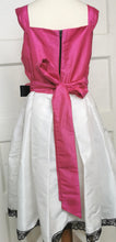 Load image into Gallery viewer, GIRL SIZE 8 - Dorissa, Pink, White with lace Trim Tulle Dress VGUC - Faith and Love Thrift