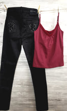 Load image into Gallery viewer, WOMENS SIZE SMALL - Night Owl Tank Top, Wine Colour NWT - Faith and Love Thrift