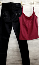 Load image into Gallery viewer, WOMENS SIZE SMALL - LAUREN VIDAL, Stretch Black Jeans NWT - Faith and Love Thrift
