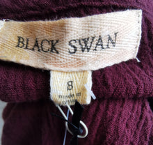 Load image into Gallery viewer, WOMENS SIZE SMALL - Black Swan, Boho Hand Crafted Dress Top NWT - Faith and Love Thrift