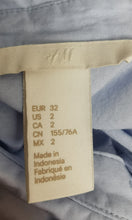 Load image into Gallery viewer, WOMENS SIZE 2 - H&M Soft Cotton Dress Top EUC - Faith and Love Thrift