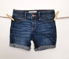 Load image into Gallery viewer, GIRL SIZE 7/8 YEARS - Abercrombie Kids, Rolled cuff, Jean Shorts EUC - Faith and Love Thrift