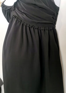WOMENS SIZE 4 - Jennyfer Black Babydoll Dress UK Fashion EUC - Faith and Love Thrift