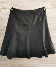 Load image into Gallery viewer, WOMENS SIZE 12 - LINEA DOMANI, Black Linen Skirt EUC - Faith and Love Thrift