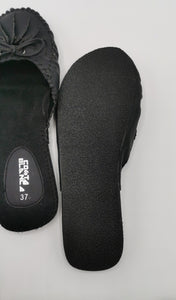 WOMENS SIZE 6 (37) - Costa Blanka, Black Slip on Sandals NWOT - Faith and Love Thrift