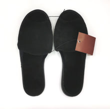 Load image into Gallery viewer, WOMENS SIZE SMALL (5/6) - Carroll Reed, Soft Black Indoor / Outdoor Slippers NWT - Faith and Love Thrift