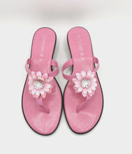 Load image into Gallery viewer, WOMENS SIZE 10 - DAMIANS Pink, Flower Sandals (Made in Italy) NWOB - Faith and Love Thrift