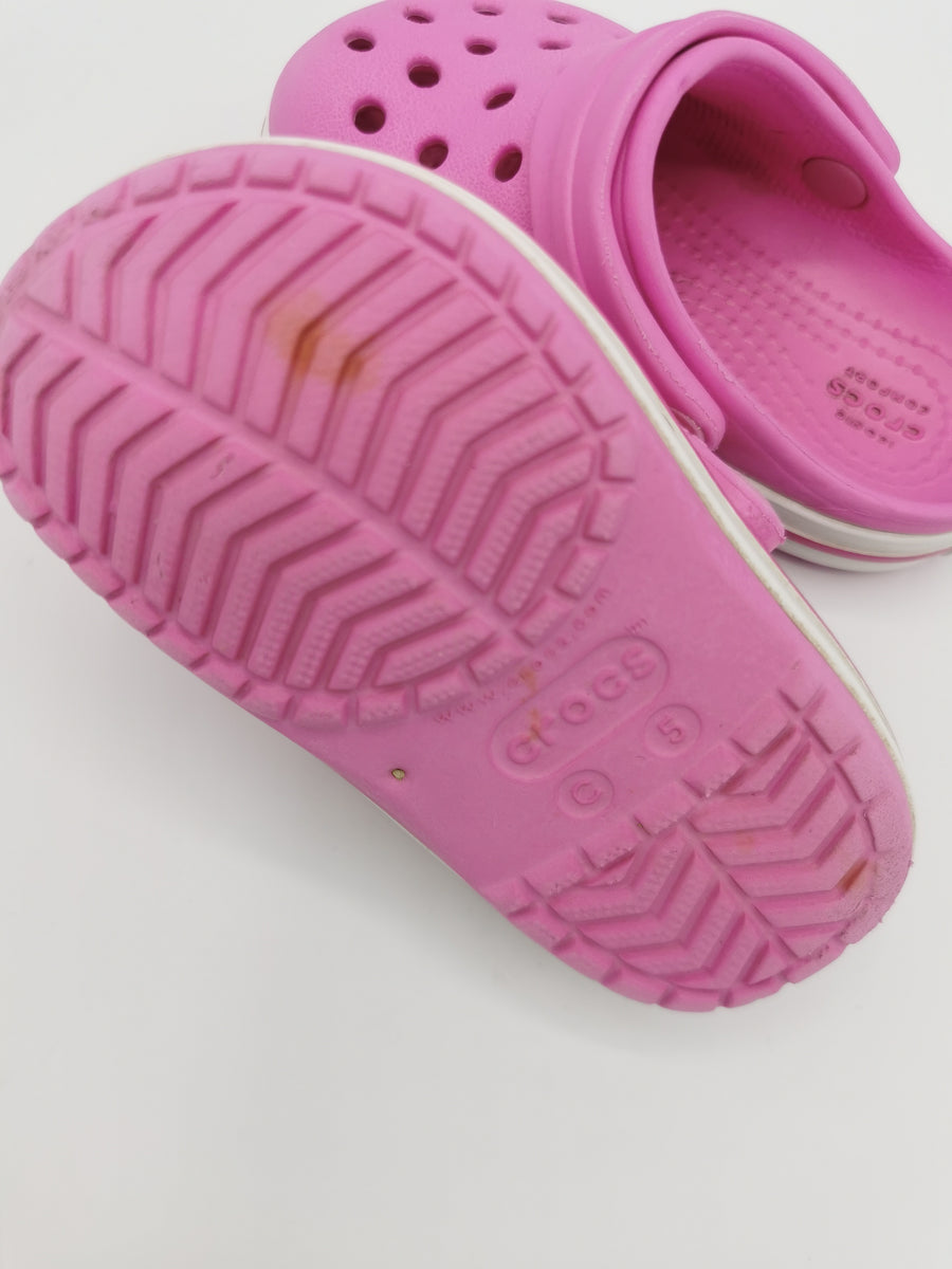 Party on sale pink crocs