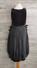 Load image into Gallery viewer, GIRL SIZE 6 YEARS - ELIANE ET LENA, Black & Grey, Wool Dress EUC - Faith and Love Thrift