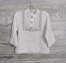 Load image into Gallery viewer, BABY BOY SIZE 12 MONTHS - KENZO KIDS (Japanese Designer Fashion) Dress Shirt EUC - Faith and Love Thrift