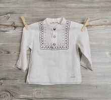Load image into Gallery viewer, BABY BOY SIZE 12 MONTHS - KENZO KIDS (Japanese Designer Fashion) Dress Shirt EUC - Faith and Love Thrift
