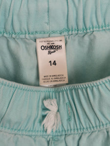 GIRL SIZE 14 YEARS - OSHKOSH & CHILDRENS PLACE - 2 Pack Soft Shorts GUC - Faith and Love Thrift
