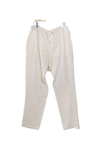WOMENS SIZE LARGE - MELISSA NEPTON, Designer Fashion, Kloss, Off-White, Linen Pants NWT - Faith and Love Thrift