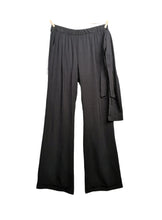 Load image into Gallery viewer, WOMENS SIZE SMALL - MELISSA NEPTON, Designer Fashion, CLYDE Black Wide Leg Trousers (Tall) NWT - Faith and Love Thrift