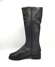 Load image into Gallery viewer, WOMENS SIZE 7B - GREENWICH VILLAGE, BLACK LEATHER, TALL WINTER BOOTS NWOT - Faith and Love Thrift