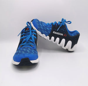 BOY SIZE 2 YOUTH - Reebok ZigTech Big N’ Fast EX Running Shoes VGUC - Faith and Love Thrift