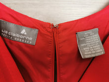 Load image into Gallery viewer, WOMENS SIZE 10 PETITE - LIZ CLAIBORNE, FITTED RED DRESS (LIKE NEW CONDITION) - Faith and Love Thrift
